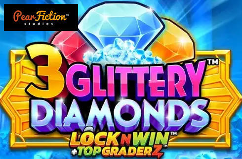 3 Glittery Diamonds